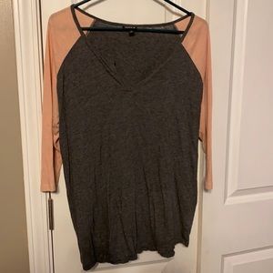 3/4 sleeve Torrid shirt